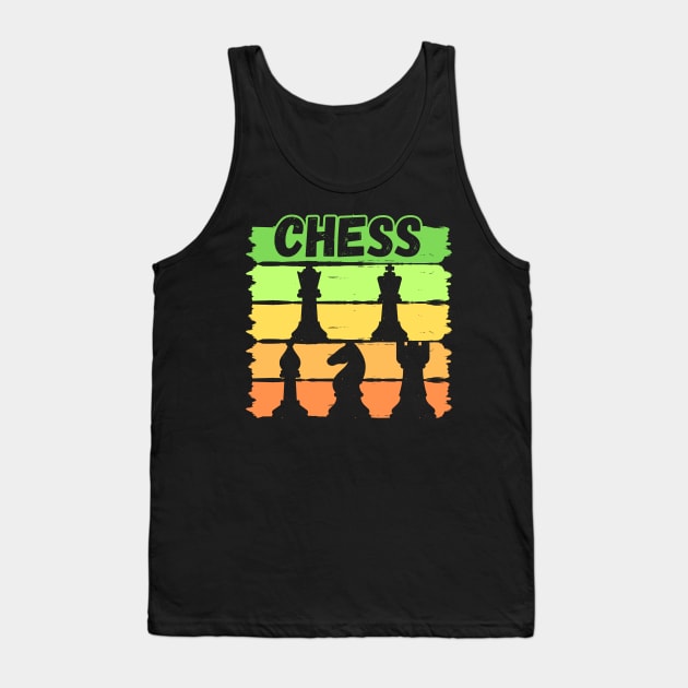 Chess Tank Top by William Faria